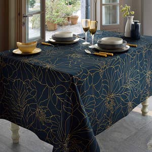 Rectangular Table Cloth Fleur Rectangular Table Cloth