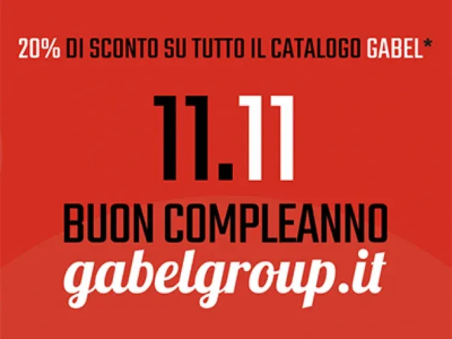11.11: Buon compleanno gabelgroup.it! 11.11: Buon compleanno gabelgroup.it!